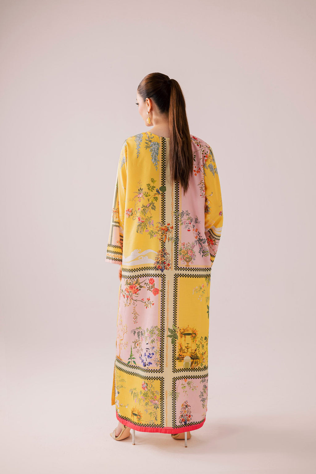 KF34 - Printed Kaftaan