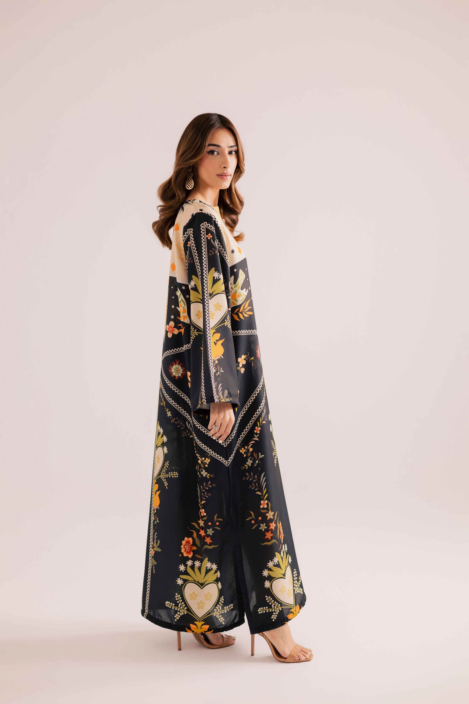 KF05 - Printed Kaftaan