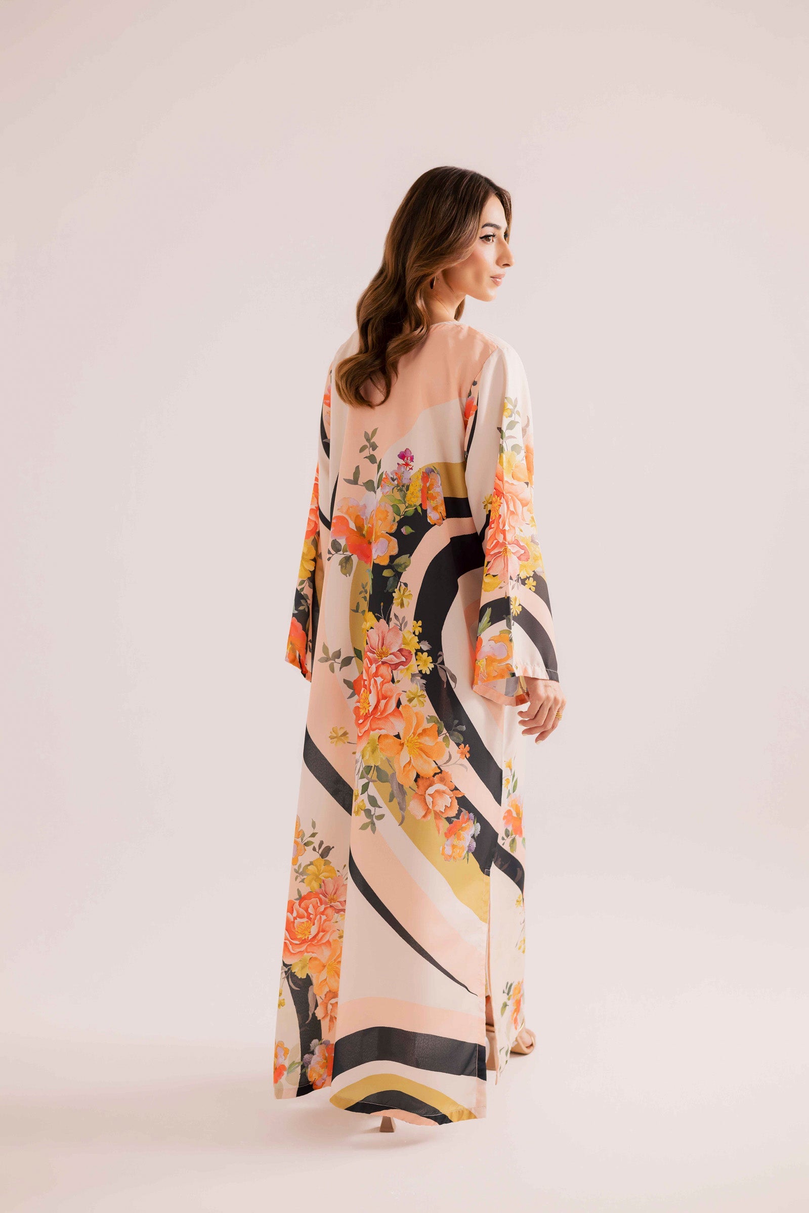 KF07 - Printed Kaftaan