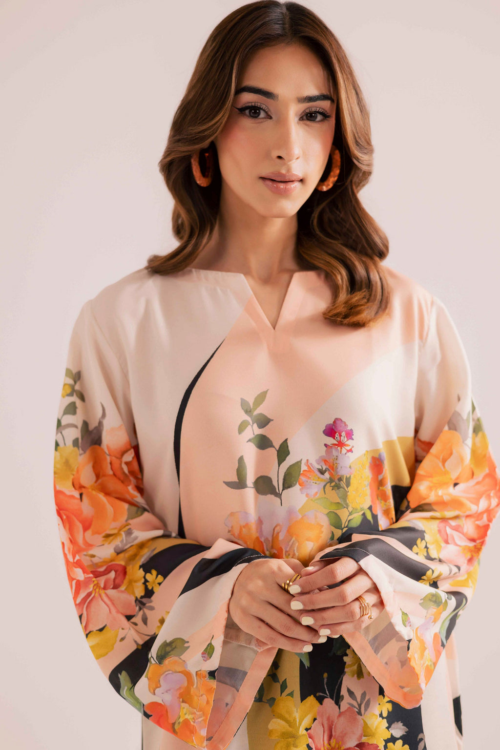 KF07 - Printed Kaftaan