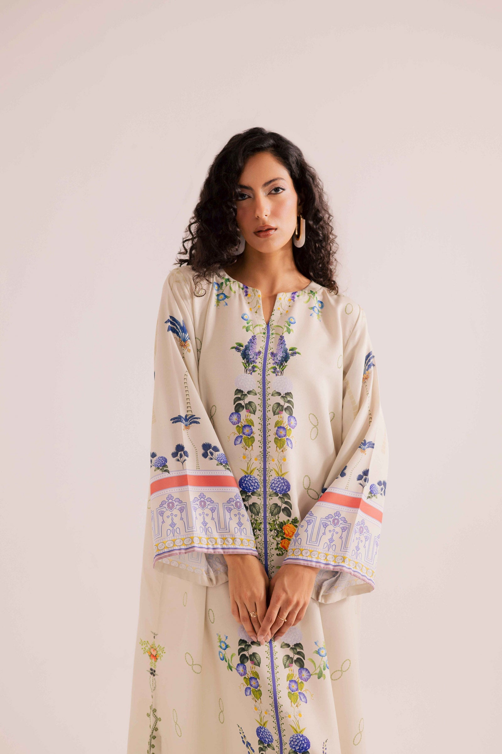 KF18 - Printed Kaftaan