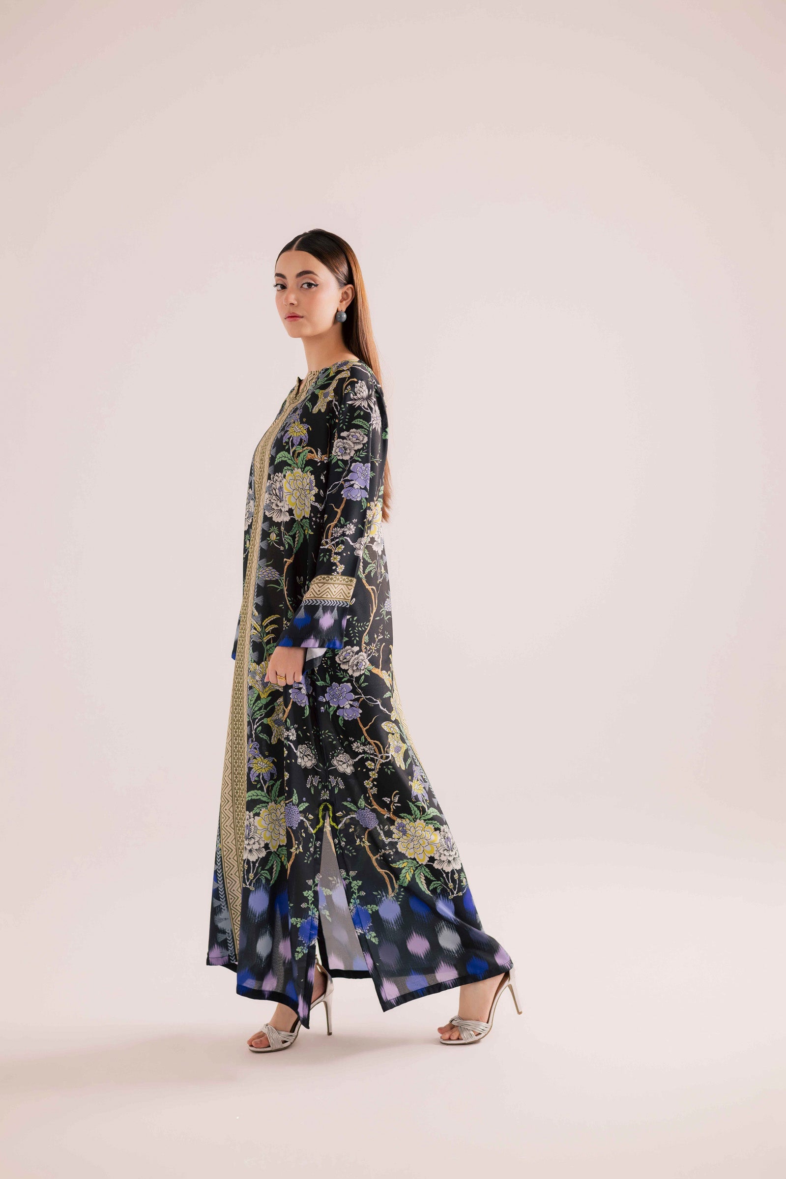 KF19 - Printed Kaftaan