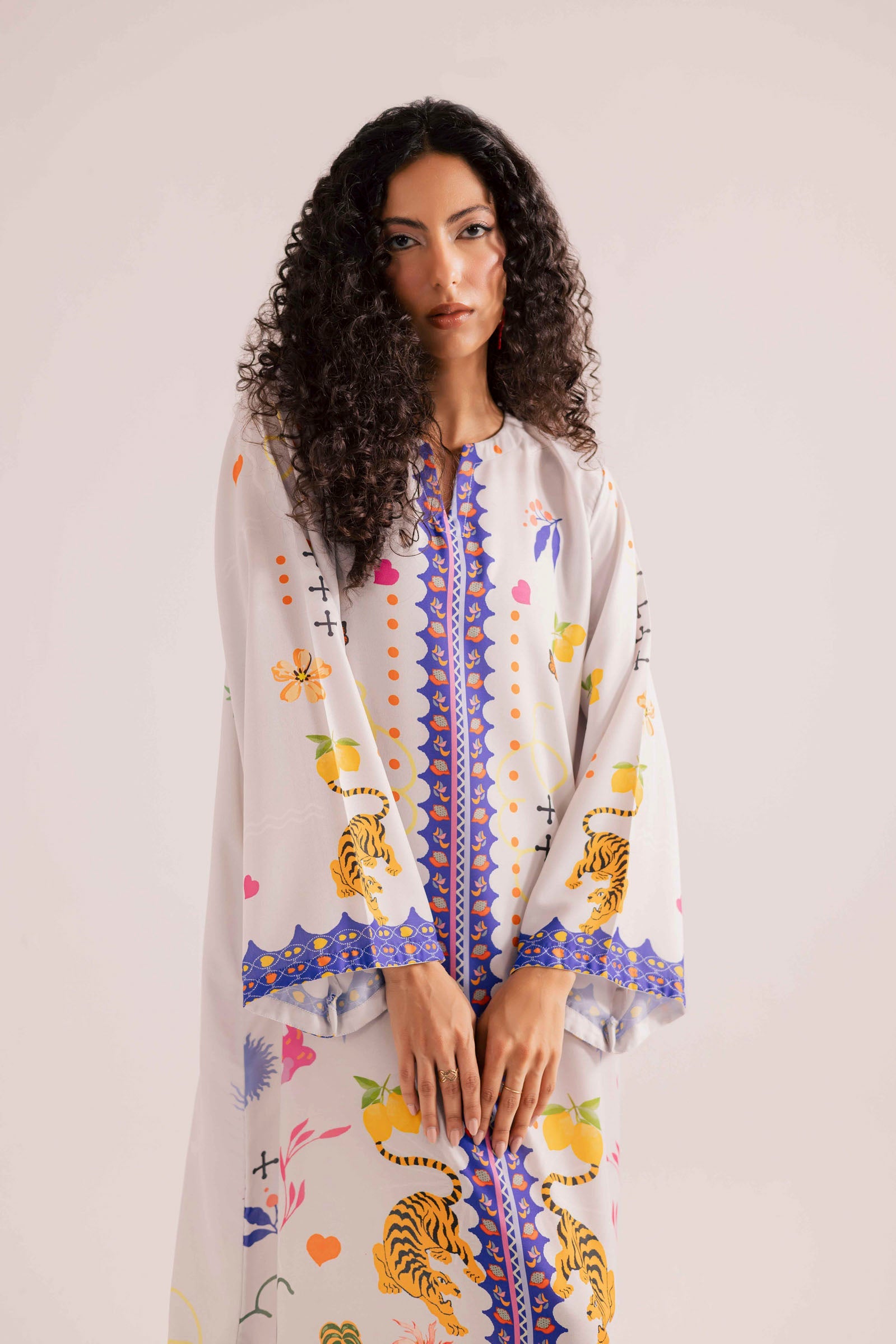 KF22 - Printed Kaftaan