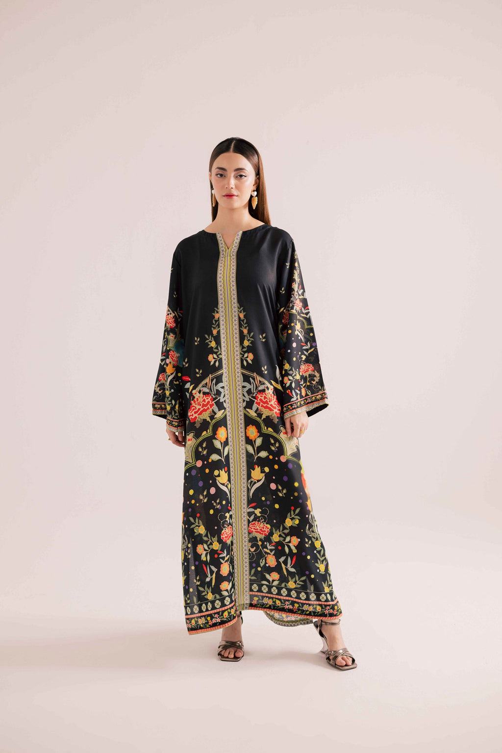 KF23 - Printed Kaftaan