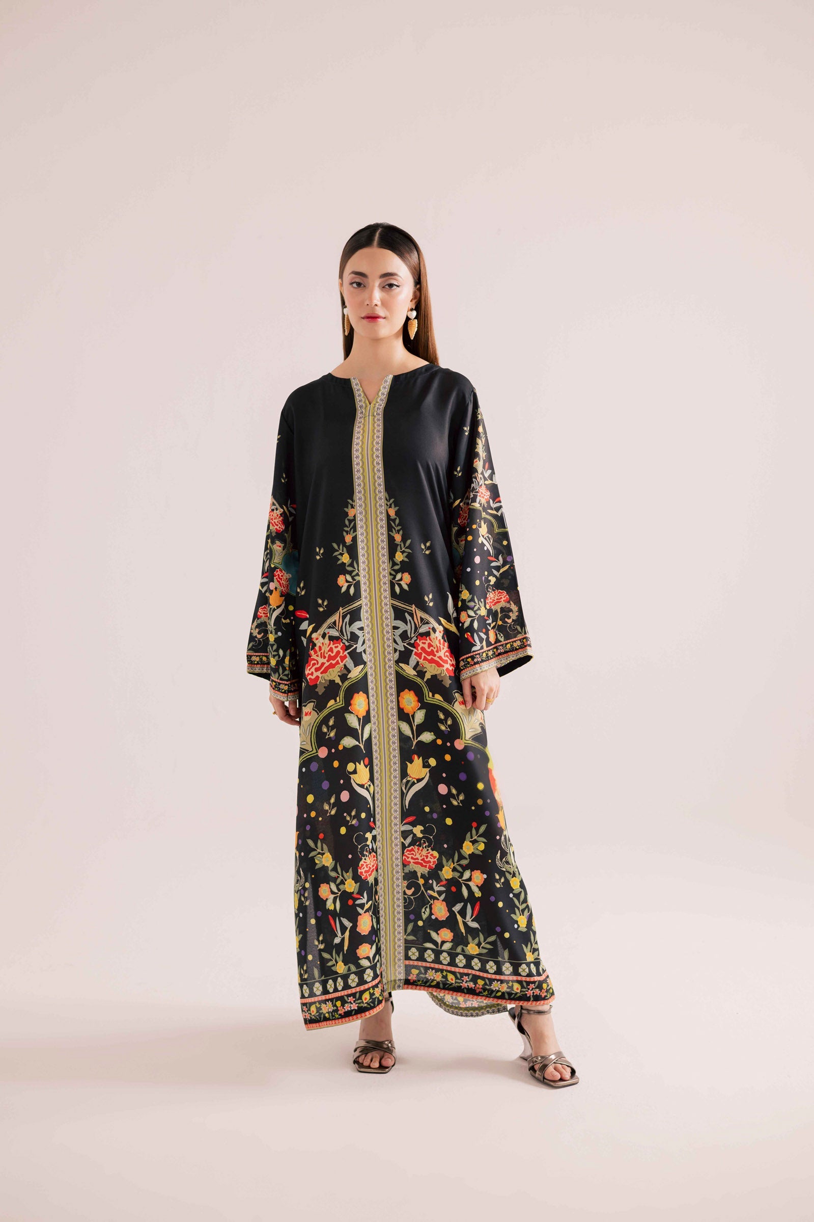 KF23 - Printed Kaftaan