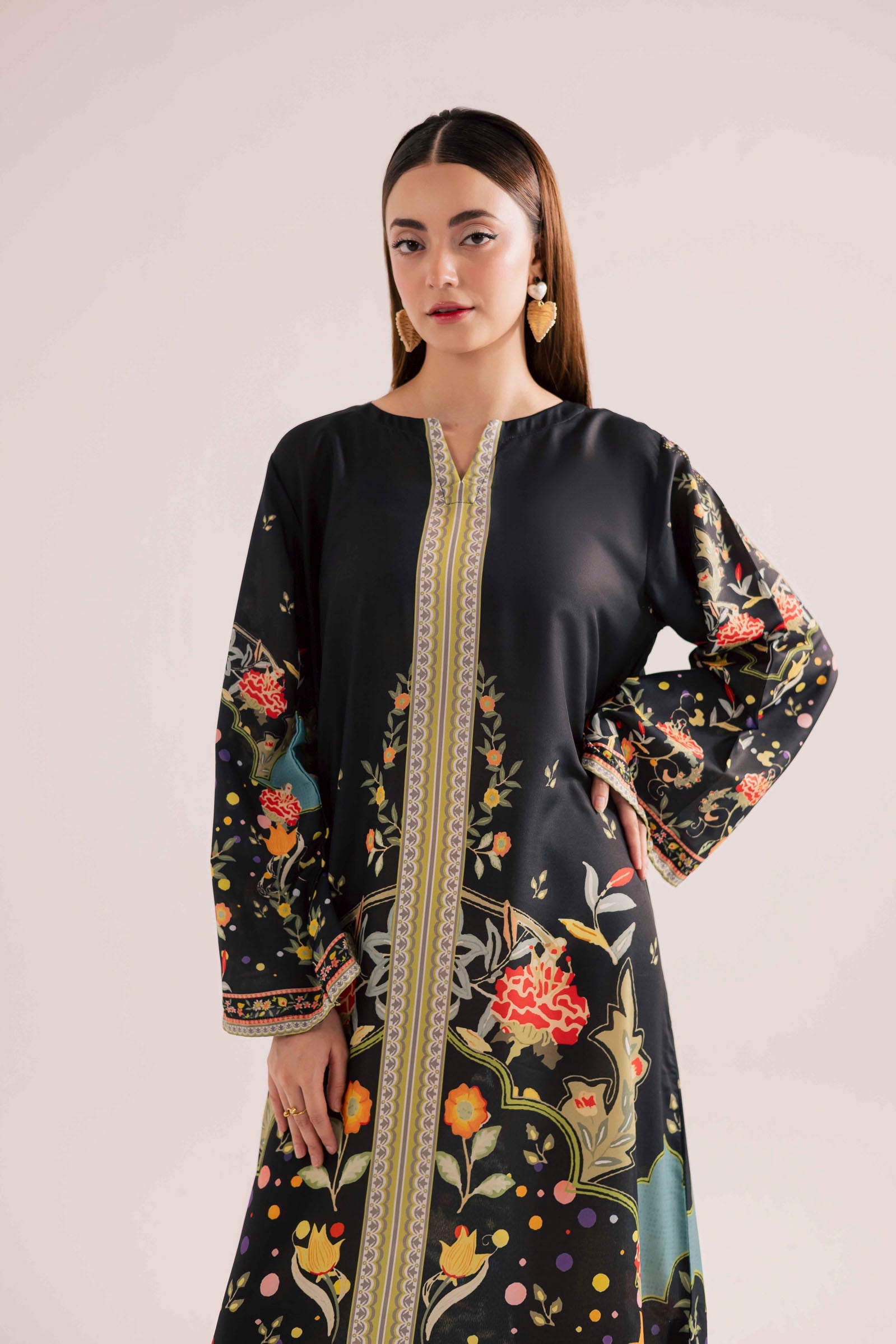 KF23 - Printed Kaftaan