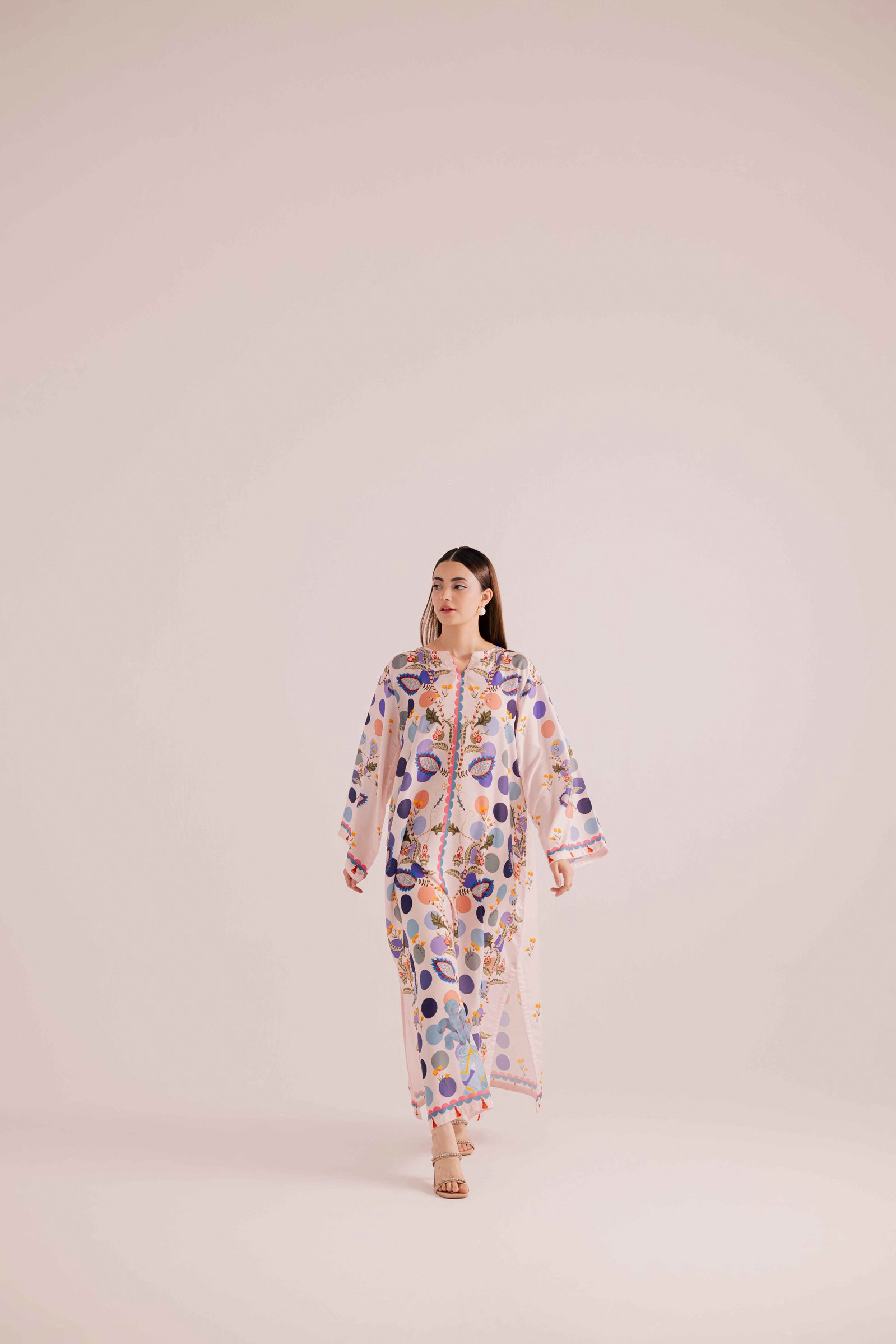 KF30 - Printed Kaftaan