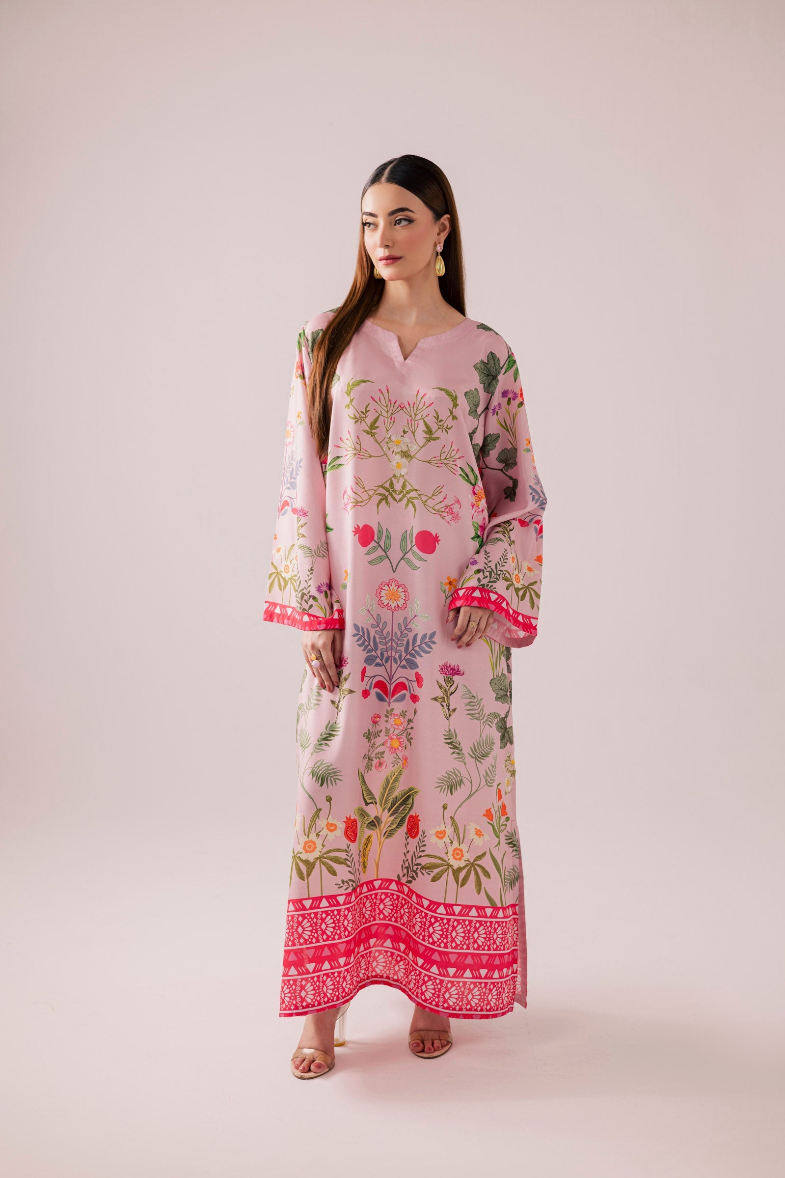 KF42 - Printed Kaftaan