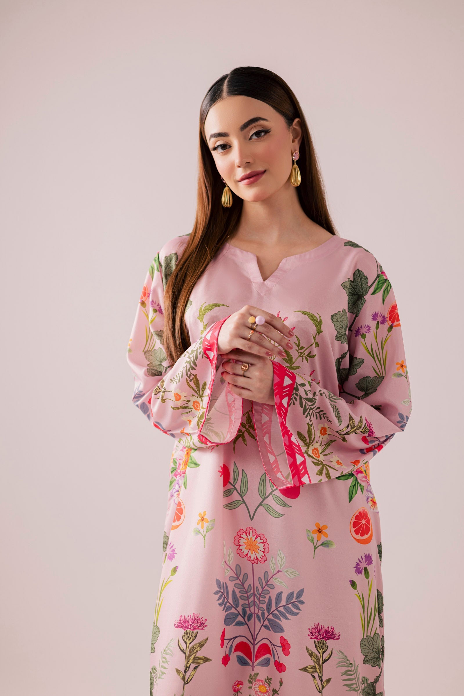 KF42 - Printed Kaftaan