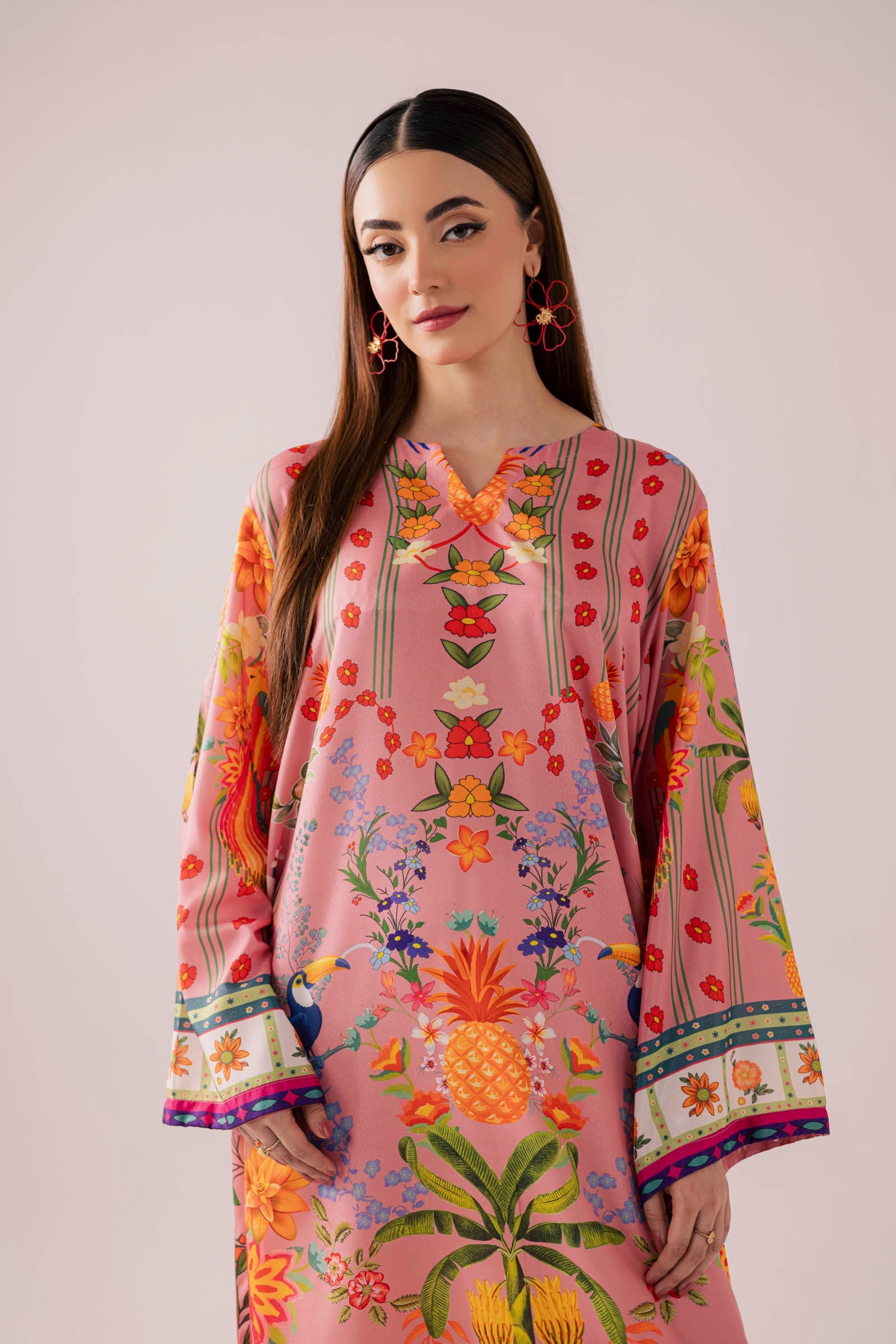 KF31 - Printed Kaftaan