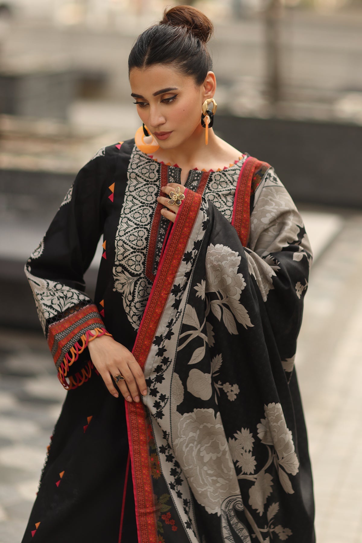 3-PC Unstitched Printed Staple Collection CPW5-15