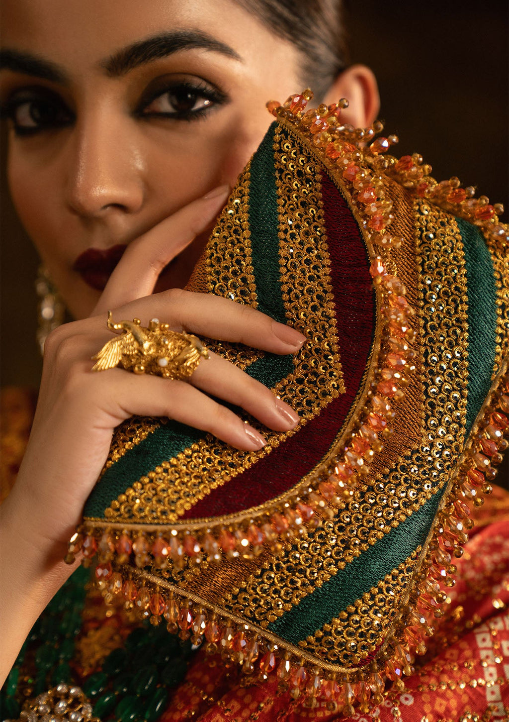 SARI EDIT '25 - MULTI CHATTA PATTI ENVELOPE BAG